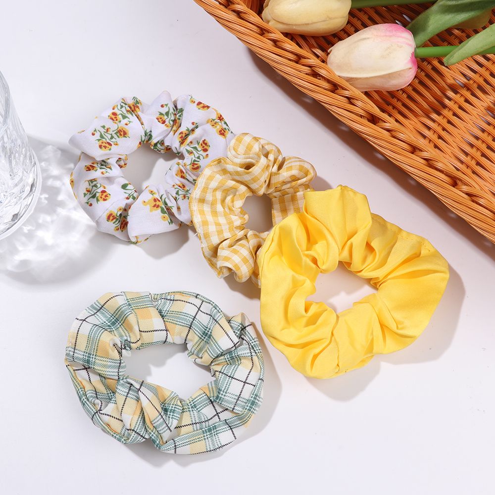 Women Lady Female Flower Hair  - огляд і ціна Home Decor Yellow