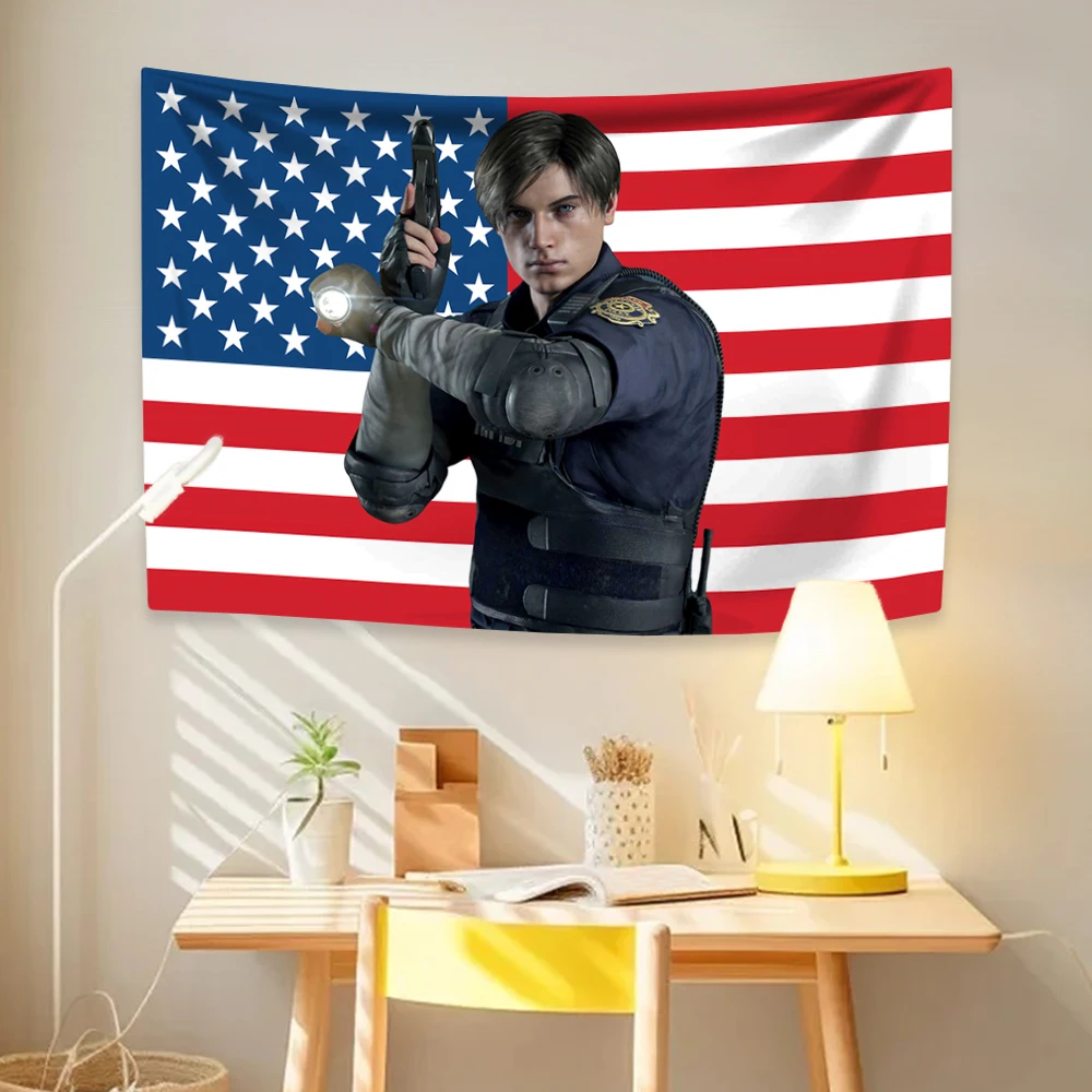 Leon Kennedys American Flag Ta - огляд і ціна Home Decor Hippie