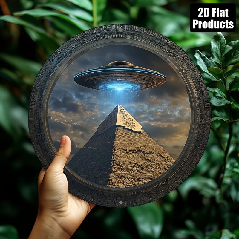 Pyramid UFO Theme Round Alumin - огляд і ціна Home Decor Theme