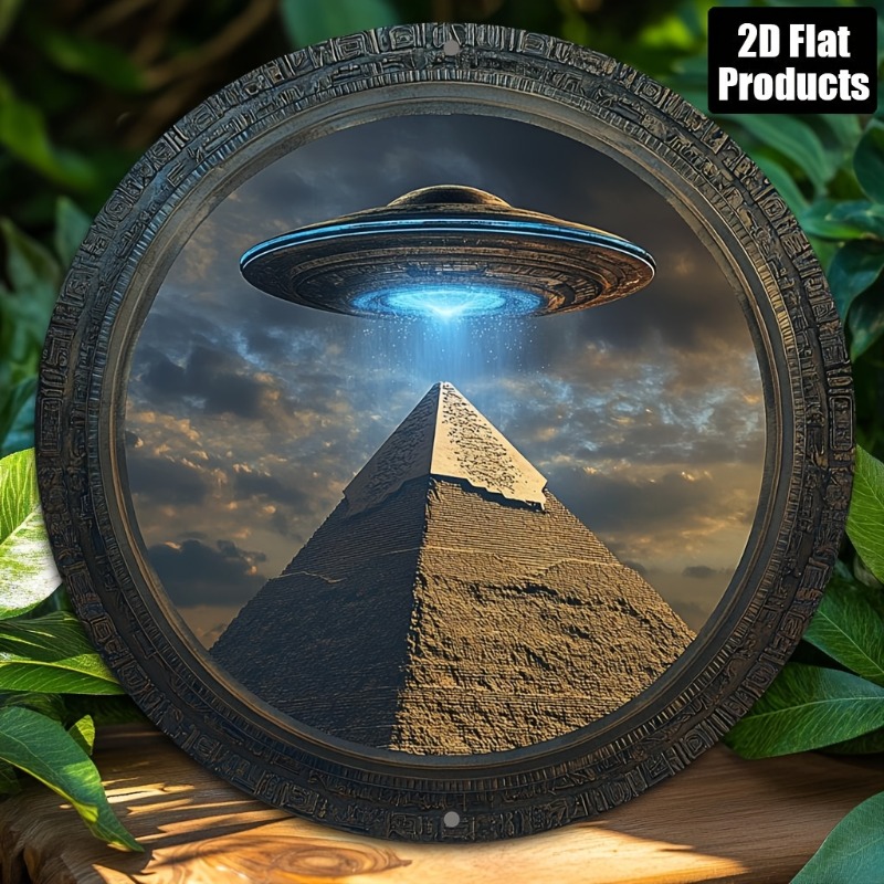Pyramid UFO Theme Round Alumin - огляд і ціна Home Decor Theme
