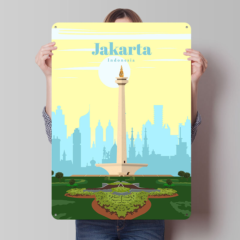 Travel to Jakarta Printing Pos - огляд і ціна Home Decor Jakarta
