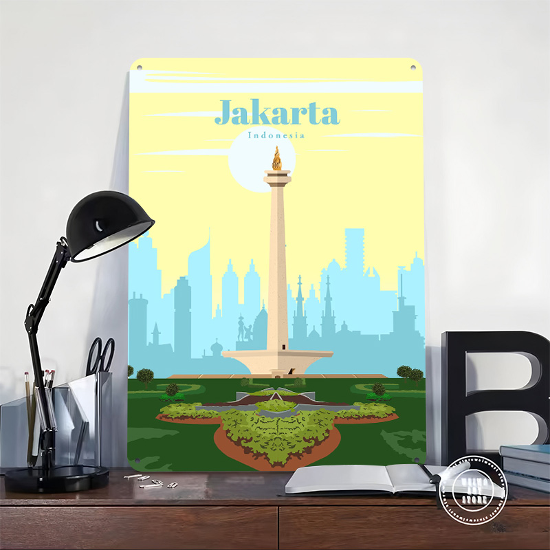 Travel to Jakarta Printing Pos - огляд і ціна Home Decor Jakarta