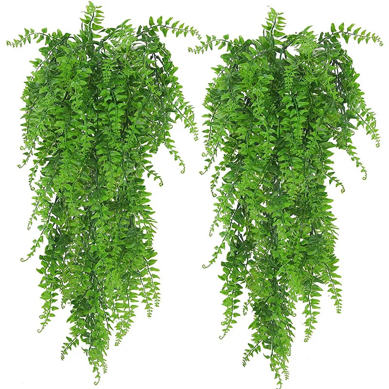 Artificial Hanging Plants 32 I - огляд і ціна Rattan Plant Basket