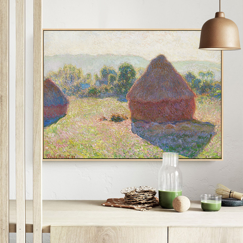 Famous Monet Poster Canvas Pai - огляд і ціна Home Decor Mirror