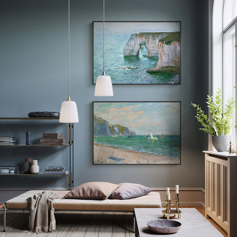 Famous Monet Poster Canvas Pai - огляд і ціна Home Decor Mirror
