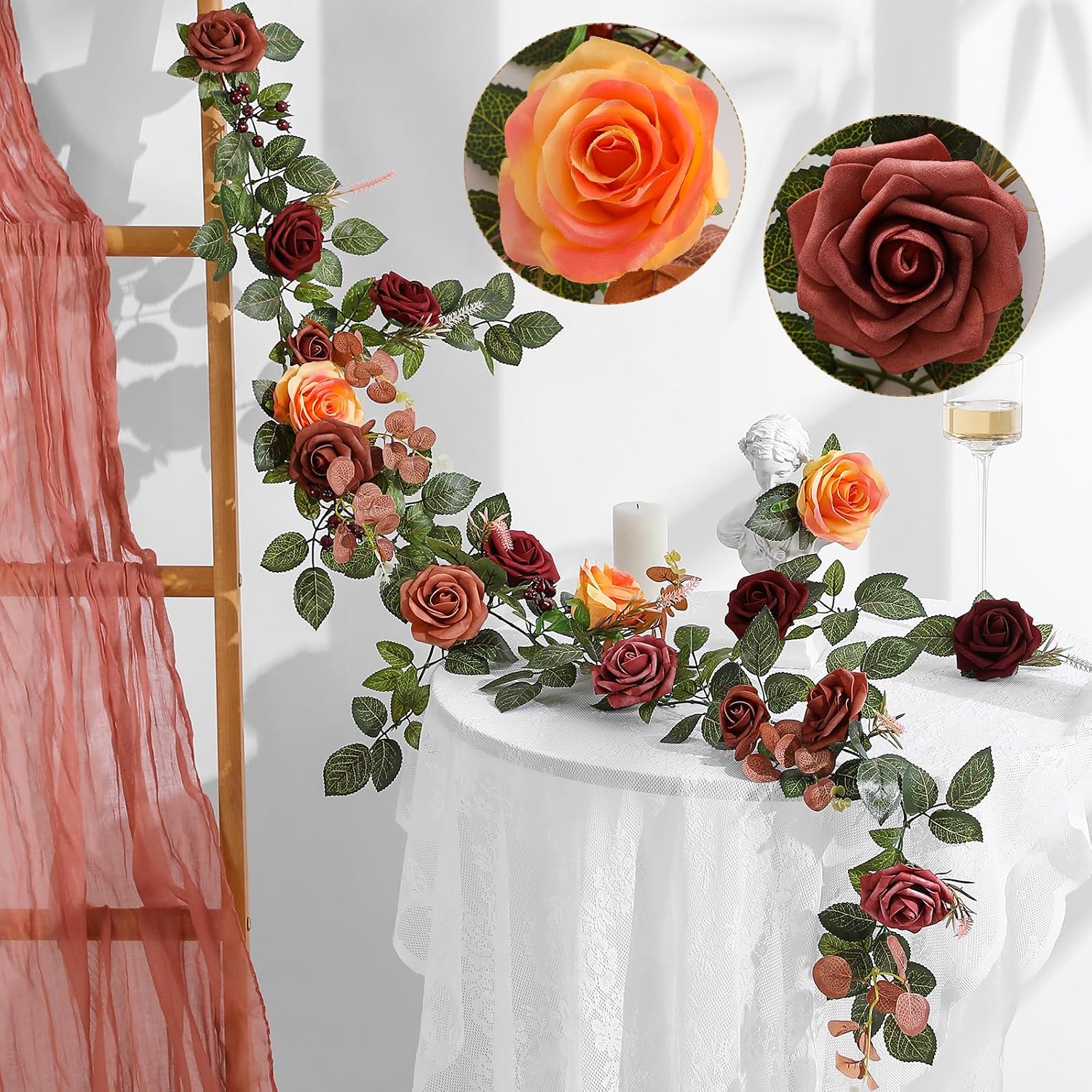 Artificial wreaths, autumn flo - огляд і ціна Home Decor Center