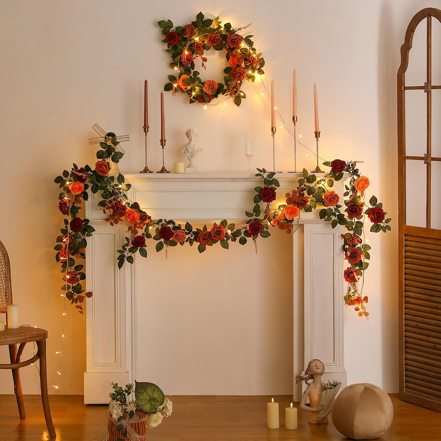 Artificial wreaths, autumn flo - огляд і ціна Home Decor Center