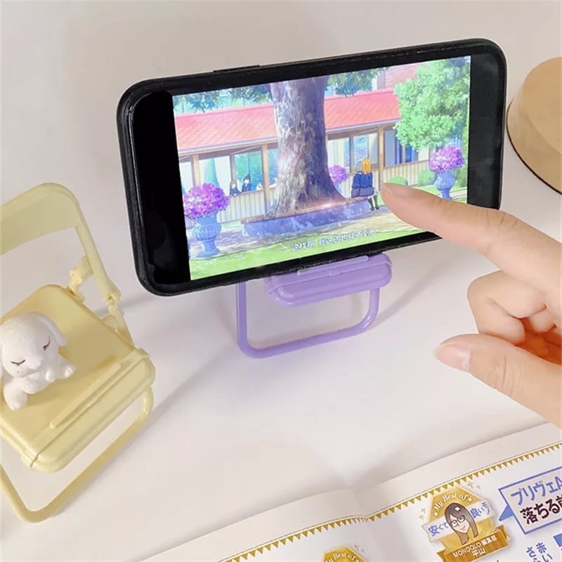 Cute Chair Phone Holder Stand  - огляд і ціна Home Decor Deals