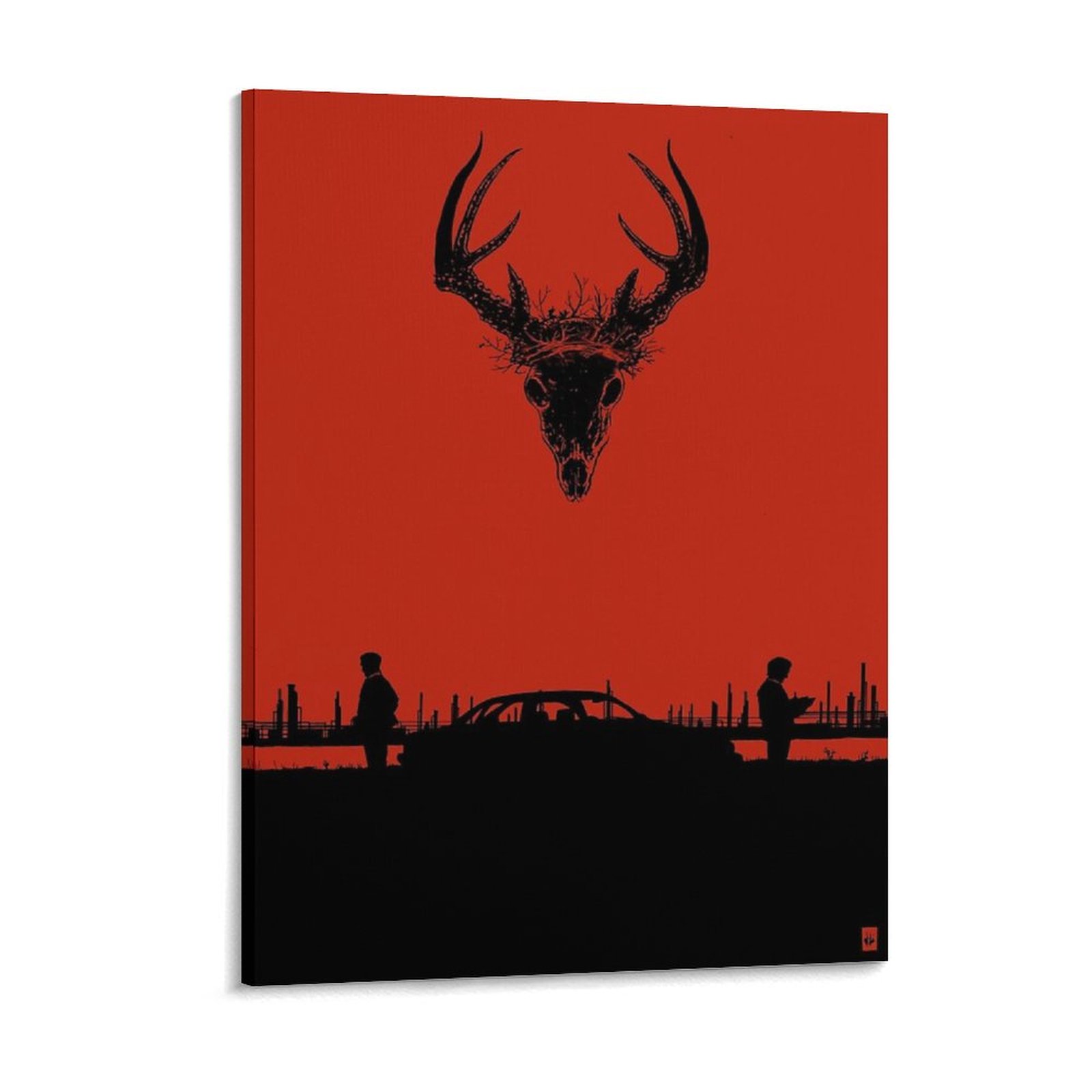 True Detective Poster Canvas P - огляд і ціна Home Decor Mirror