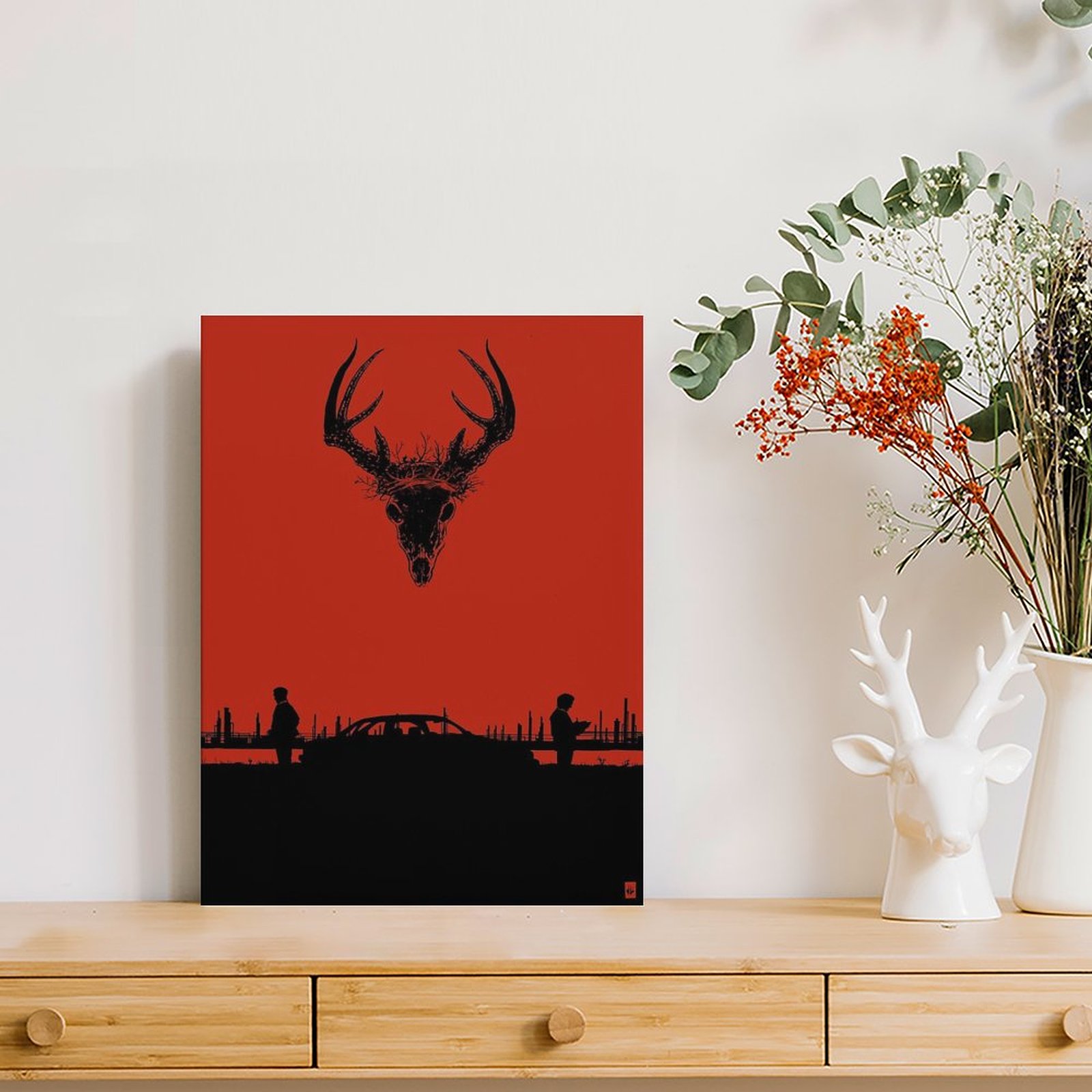True Detective Poster Canvas P - огляд і ціна Home Decor Mirror