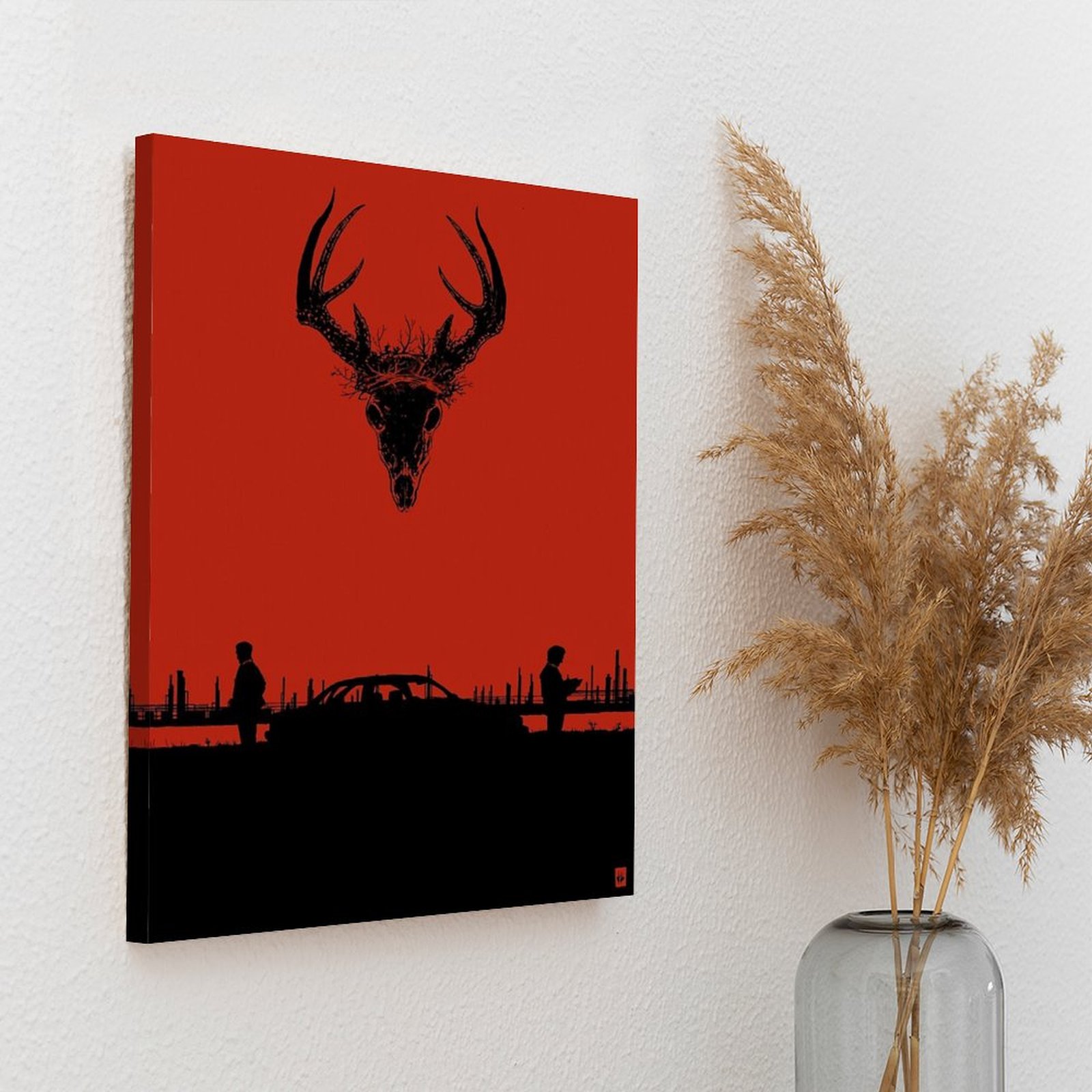 True Detective Poster Canvas P - огляд і ціна Home Decor Mirror