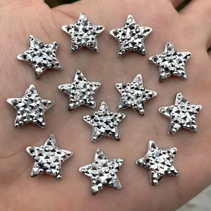 50pcs 15mm Cute Glitter Five S - огляд і ціна Home Decor Center