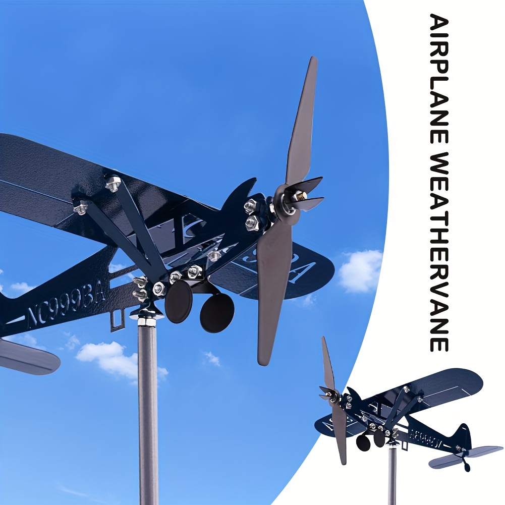 Metal Airplane Weathervane 3D  - огляд і ціна Home Decor Etsy