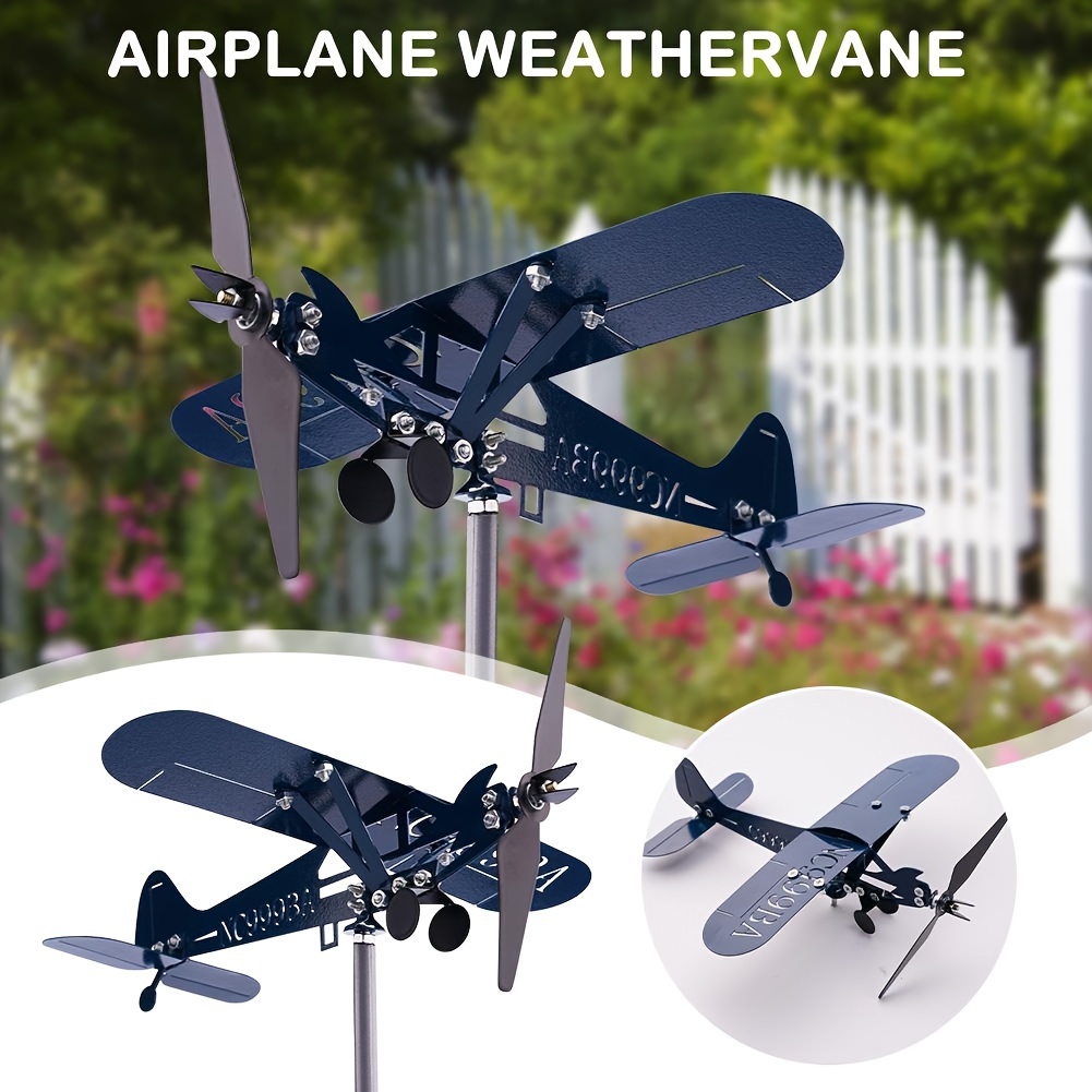 Metal Airplane Weathervane 3D  - огляд і ціна Home Decor Etsy