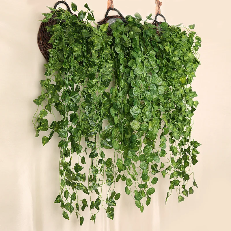 90cm Artificial Green Radish W - огляд і ціна Rattan Plant Basket
