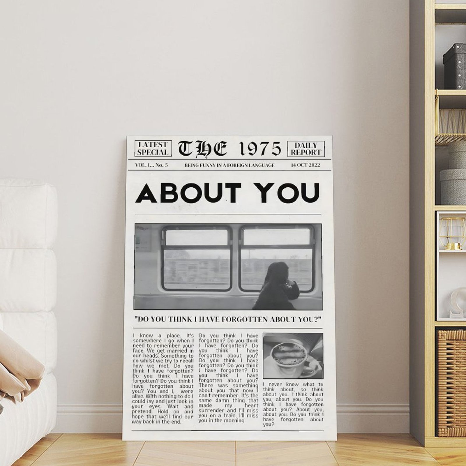 The 1975 About You Poster Musi - огляд і ціна Home Decor Mirror