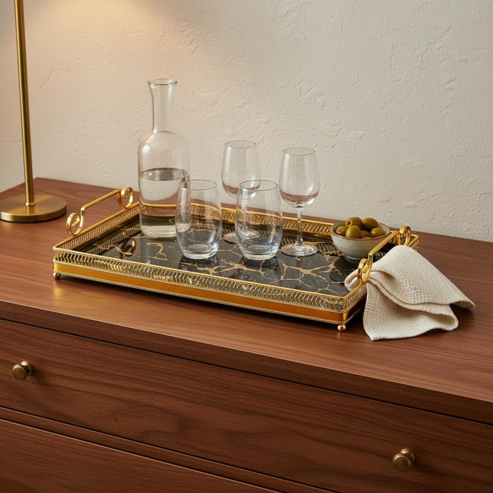 Decorative Mirror Tray Nordic  - огляд і ціна Home Decor Mirror