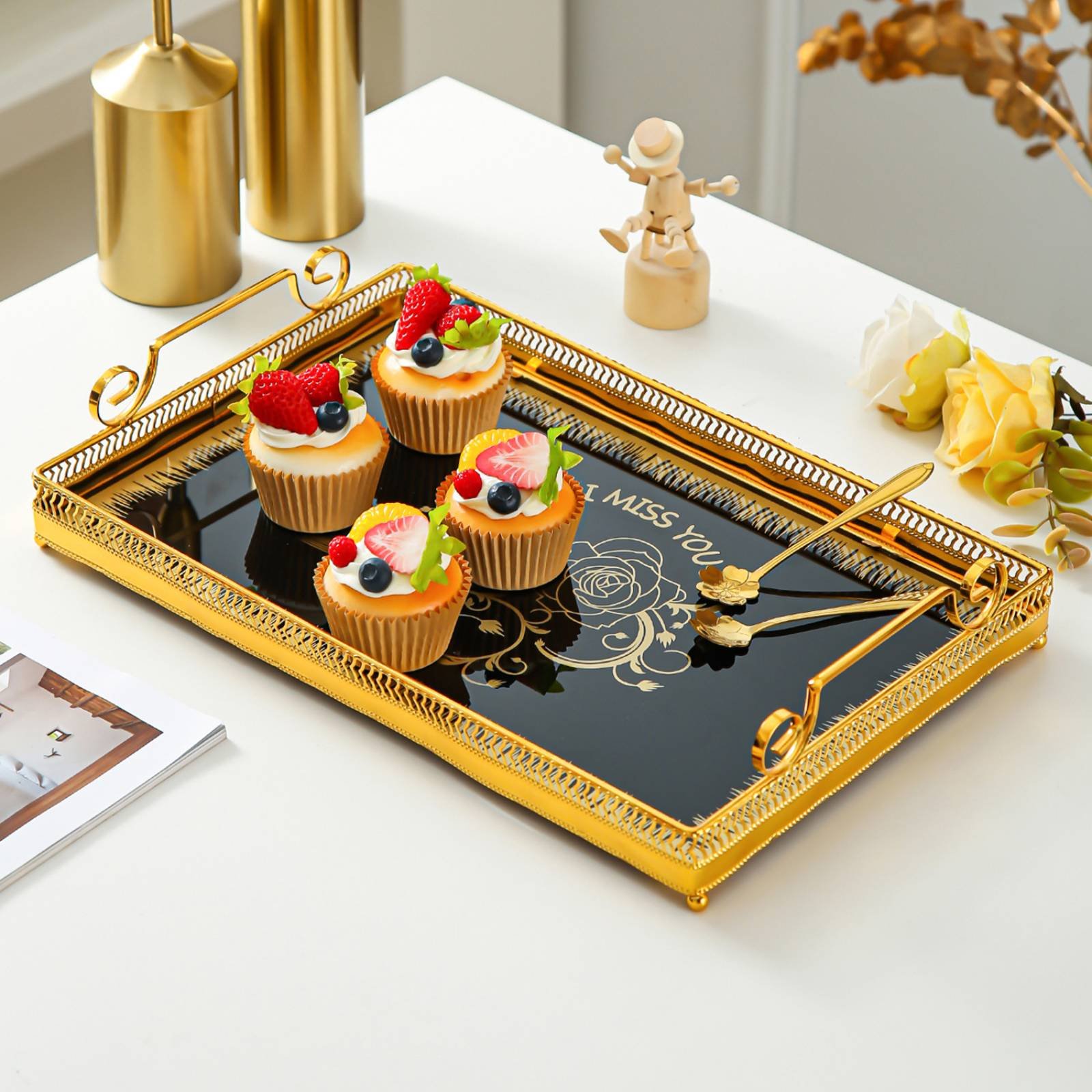 Decorative Mirror Tray Nordic  - огляд і ціна Home Decor Mirror