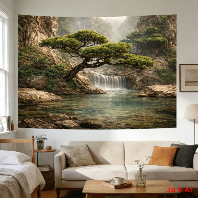 Lusheng Scenery Waterfall Moun - огляд і ціна Home Decor Range