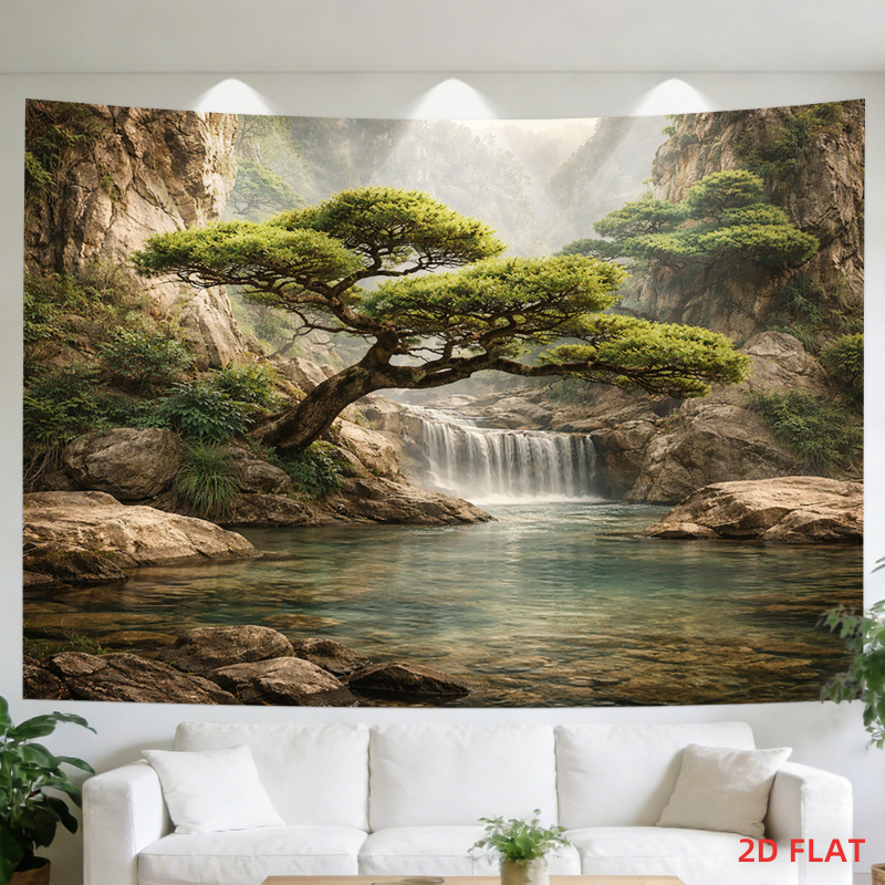 Lusheng Scenery Waterfall Moun - огляд і ціна Home Decor Range