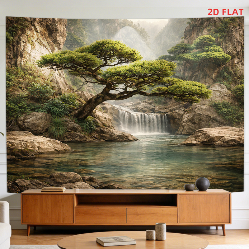 Lusheng Scenery Waterfall Moun - огляд і ціна Home Decor Range
