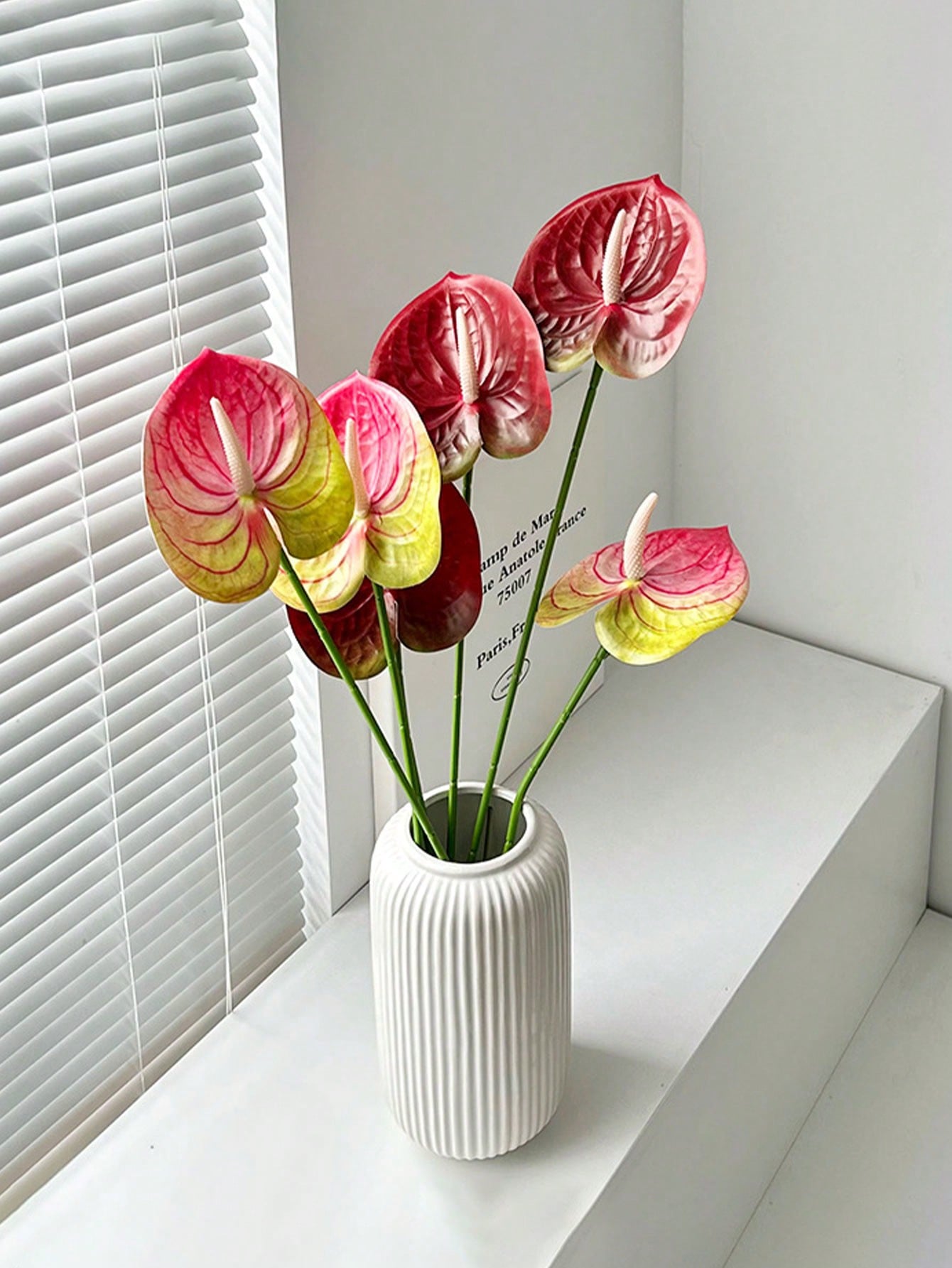 1/5pcs Artificial Anthurium Fl - огляд і ціна Home Decor Center