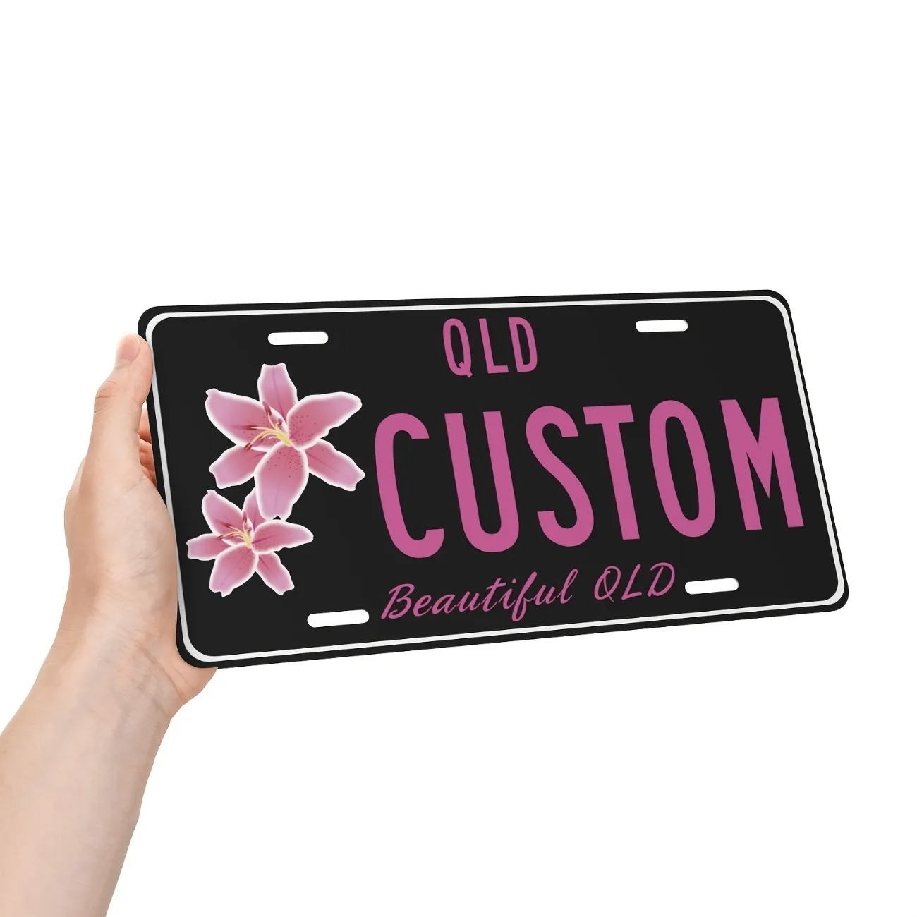 Custom Text Aluminum License P - огляд і ціна Home Decor Theme