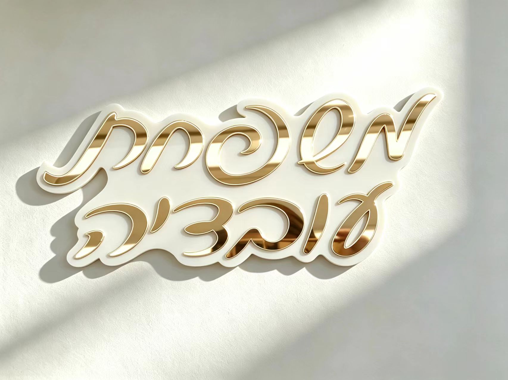 Personalized Hebrew Custom Nam - огляд і ціна Home Decor Mirror