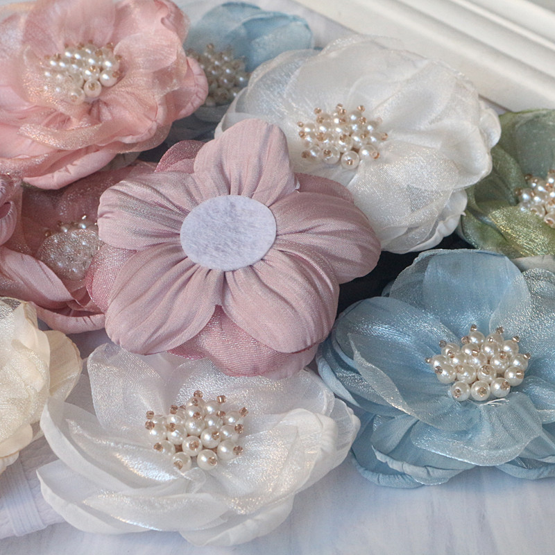 5PCS 7.5CM Chiffon Organza Fab - огляд і ціна Home Decor Center