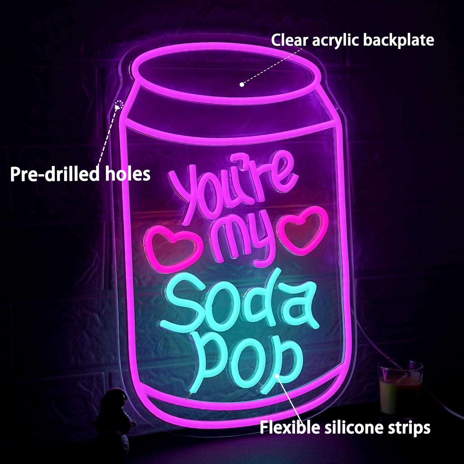 Romantic Neon Sign Dimmable LE - огляд і ціна Home Decor Theme