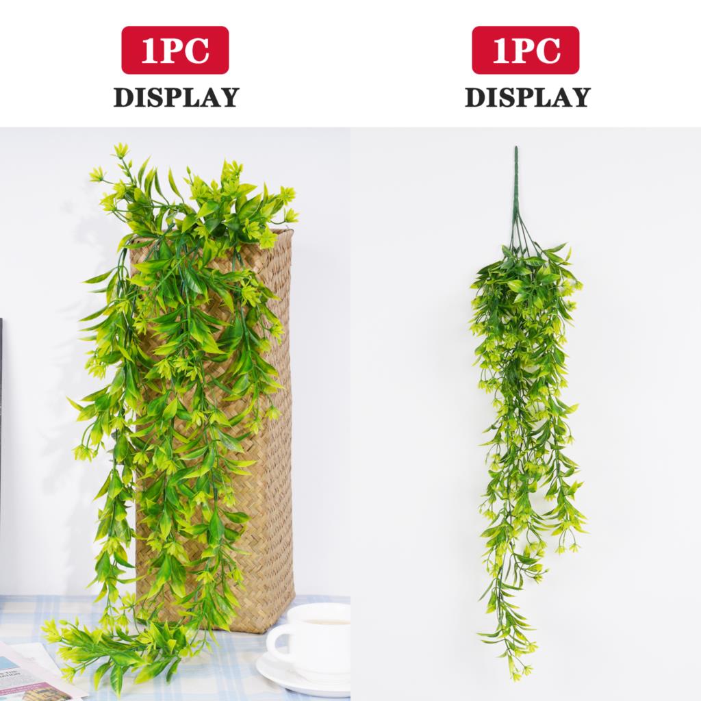 Artificial Plant Rattan Wall H - огляд і ціна Rattan Plant Basket